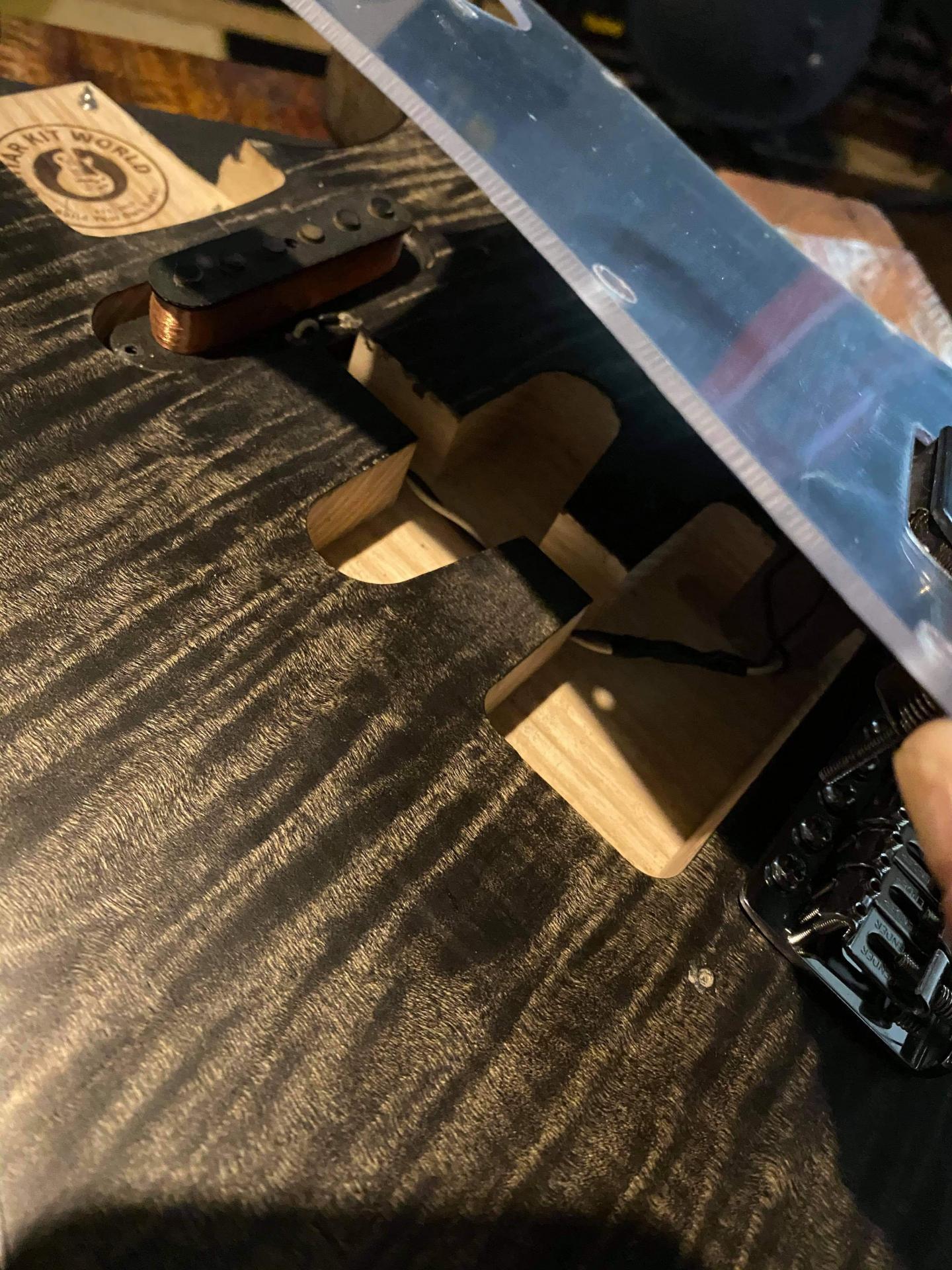 Customer guitar build from Guitar Kit World kit